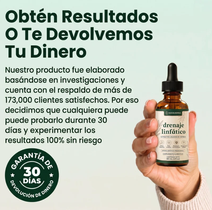 Gotas Naturales de Drenaje Linfático Mayaverra (60 mL / 2 fl oz)