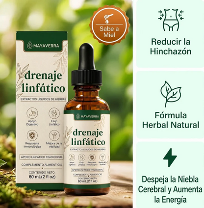 Gotas Naturales de Drenaje Linfático Mayaverra (60 mL / 2 fl oz)