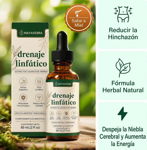 Gotas Naturales de Drenaje Linfático Mayaverra (60 mL / 2 fl oz)
